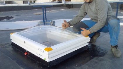 EPDM FÓLIE BALASTOVANÝ SYSTÉM