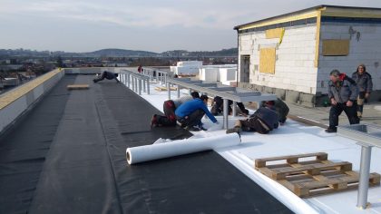 EPDM FÓLIE BALASTOVANÝ SYSTÉM